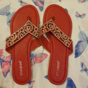 Adorable and colorful sandals, never worn.